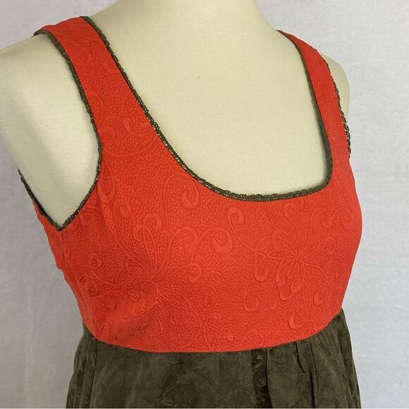 ANTHROPOLOGIE MOULINETTE SOEURS 100% SILL DRESS - Picture 5 of 15